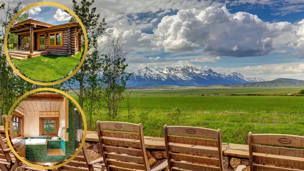 Look Inside a $3,100 a Night Jackson, Wyoming Log Cabin in Tetons