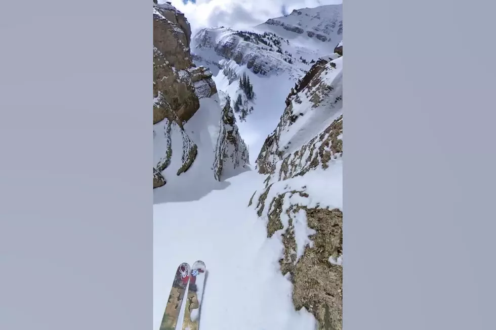 Watch a Pro Skier “Thread the Needle” in the Wyoming Tetons