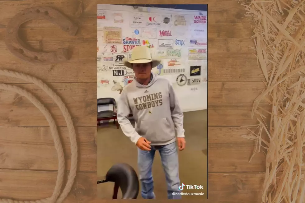 Ned LeDoux Sports Wyoming Cowboys Pride Before Texas Show