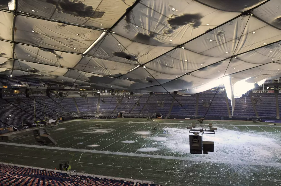 It’s Been 10 Years Since The Metrodome Roof Collapsed