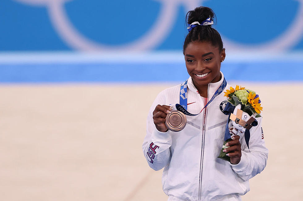 Biles Returns To Competition With A Bronze Medal And A Smile