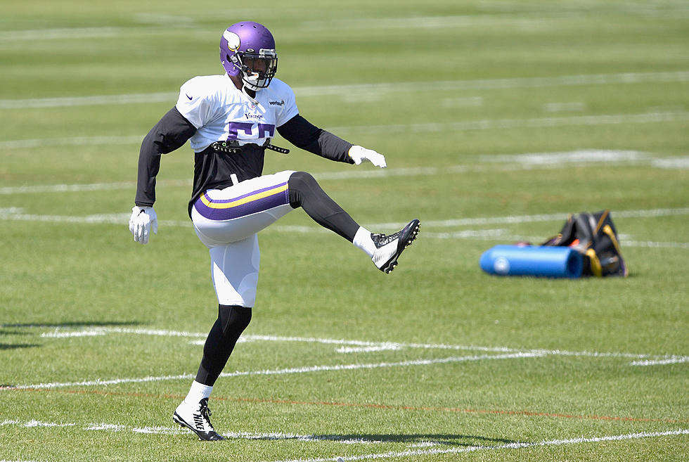 Vikings' Barr Finally Back; Knee Injury Brought 'Down Days'