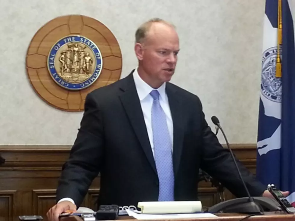 Gov. Mead Expresses Support for UW President Dick McGinity