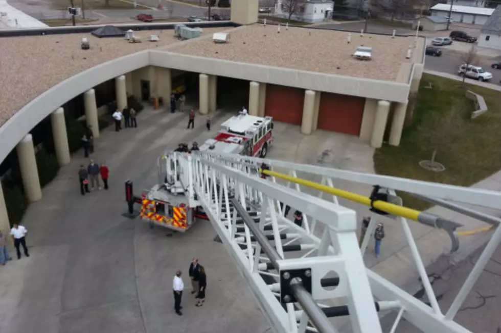 Cheyenne Fire And Rescue Showcases New Ladder Truck