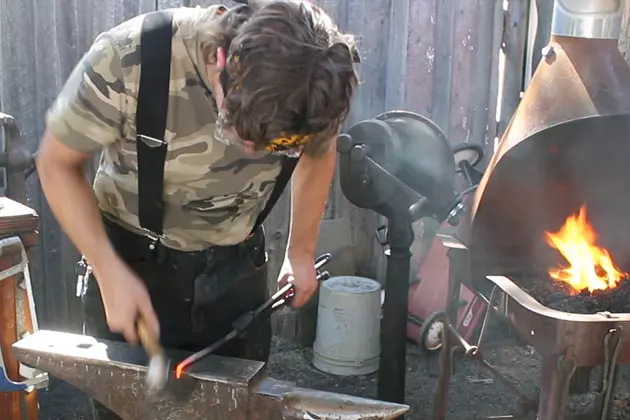 Cheyenne Frontier Days 2016 Old Frontier Town Local Blacksmith [VIDEO]