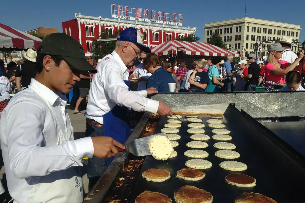 Cheyenne Frontier Days Pancake Breakfasts Start Tomorrow
