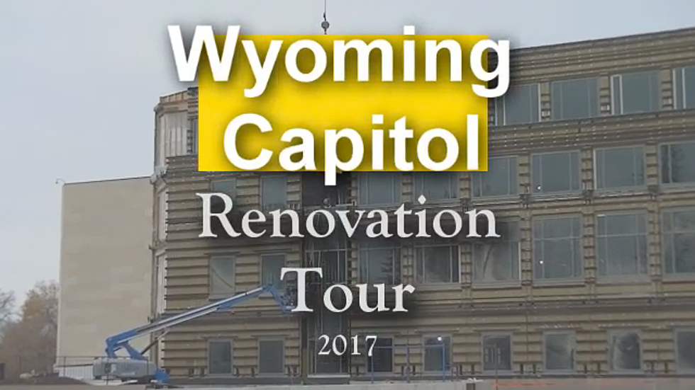Explore Inside The Wyoming Capitol Renovation [VIDEO]