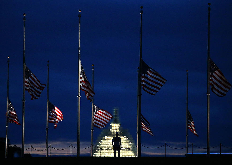 Flags Flown At Half-Staff in Wyoming To Honor President Bush