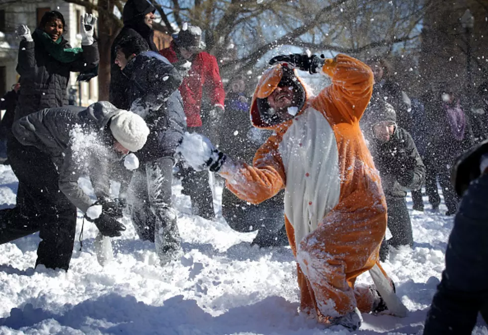 Epic Wyoming Snowball Fights