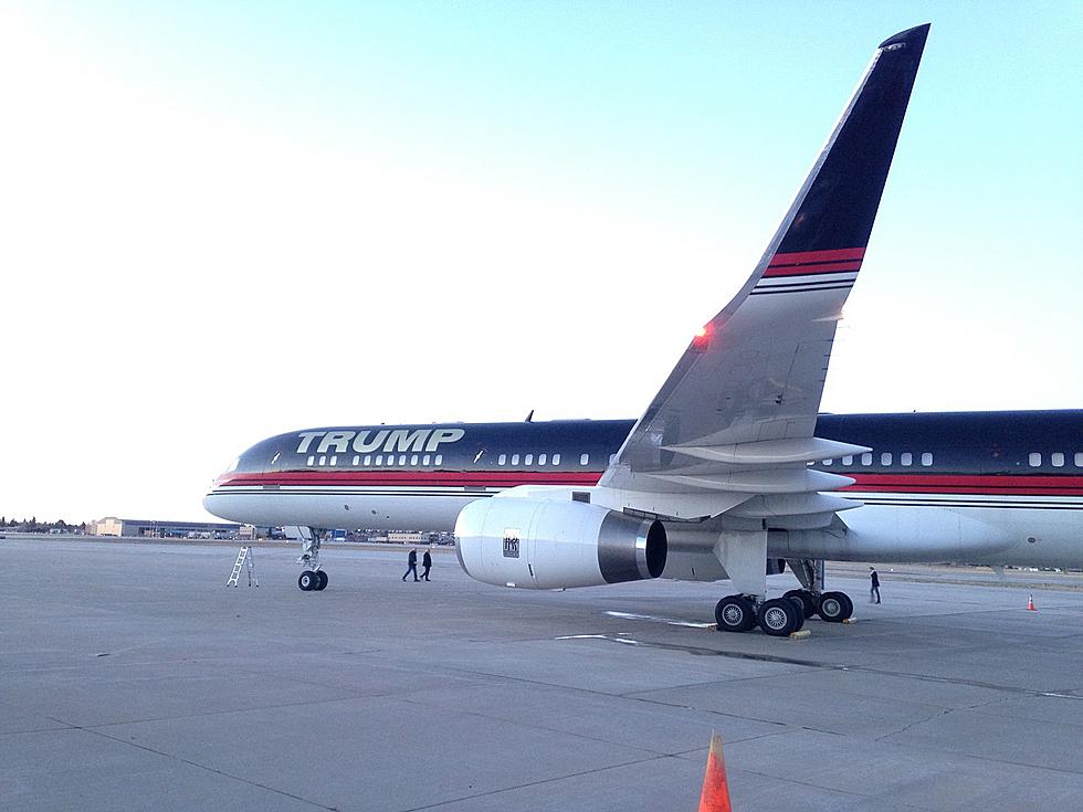 Trump Airplane Lands At Cheyenne Airport Again