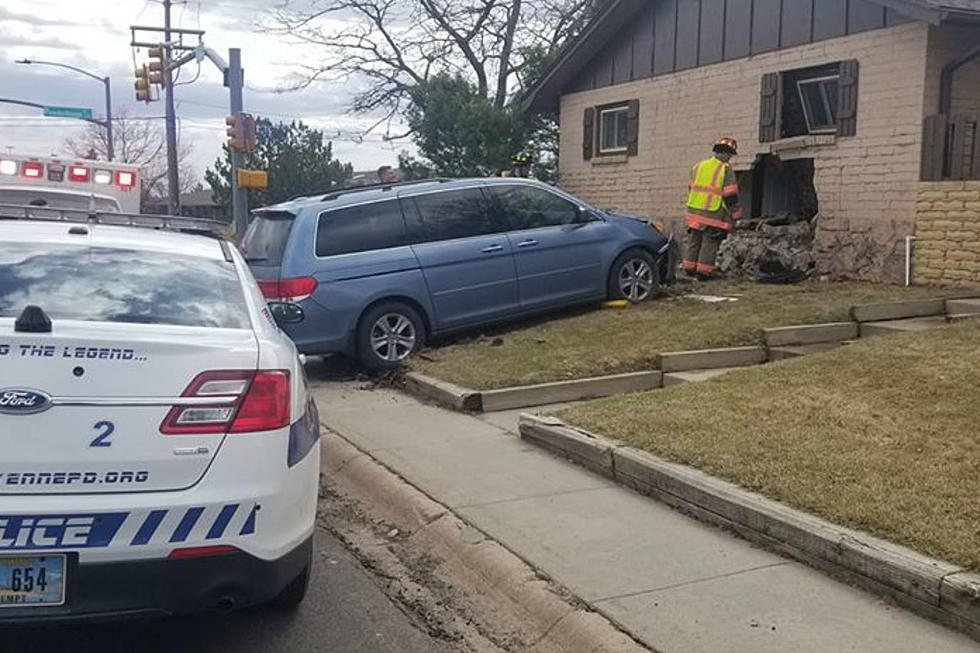 UPDATE: Woman Injured After Van Crashes Into Cheyenne Home