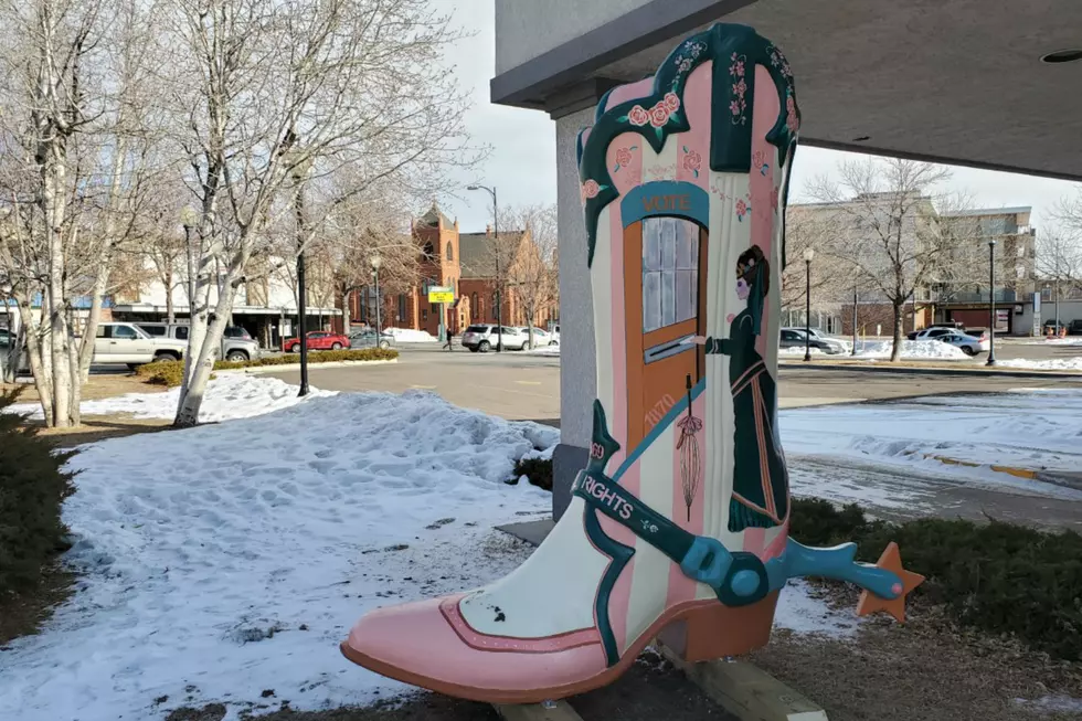 New Cheyenne 'Big Boot' Celebrates Women's Suffrage