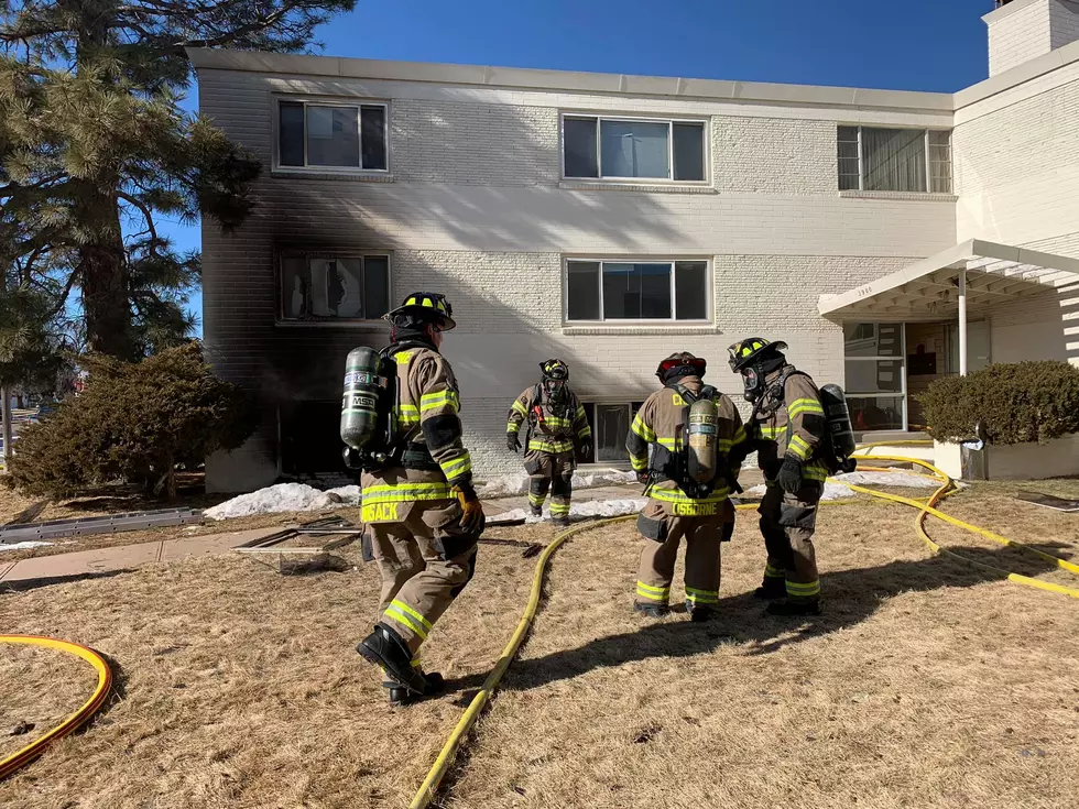 Cheyenne Fire Rescue Extinguishes E. 12th Street Blaze Sunday