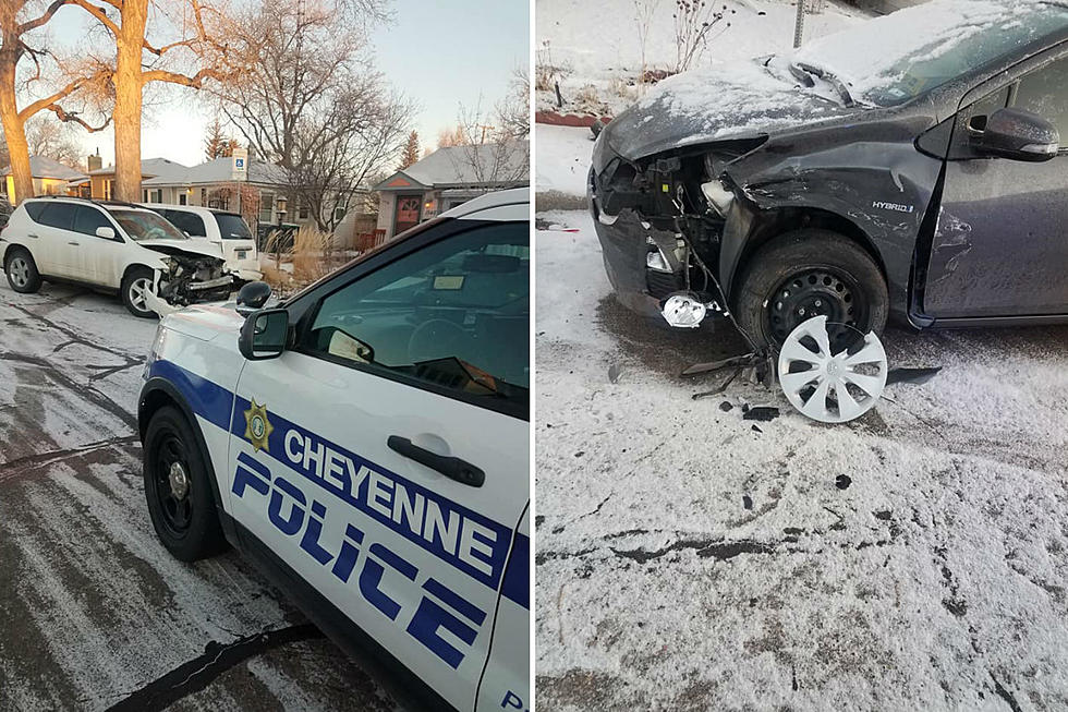 Cheyenne Man in Custody After Police Chase Ends in Crash