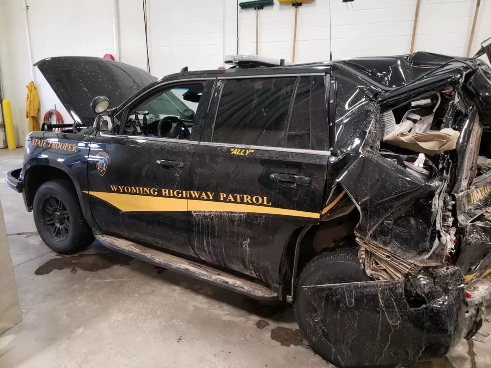 Wyoming Trooper Recovering After Jackknifed Semi Hits Patrol SUV