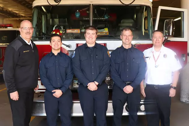 Cheyenne Fire Rescue Swears in Three New Recruits