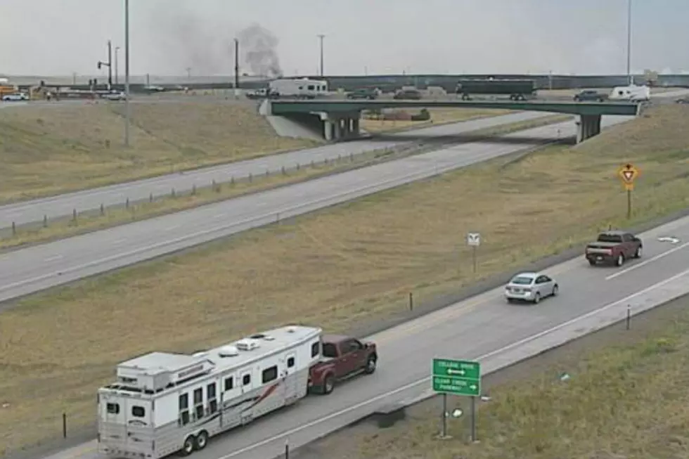 I-25 Closed Between Cheyenne and Colorado State Line Due to Fire