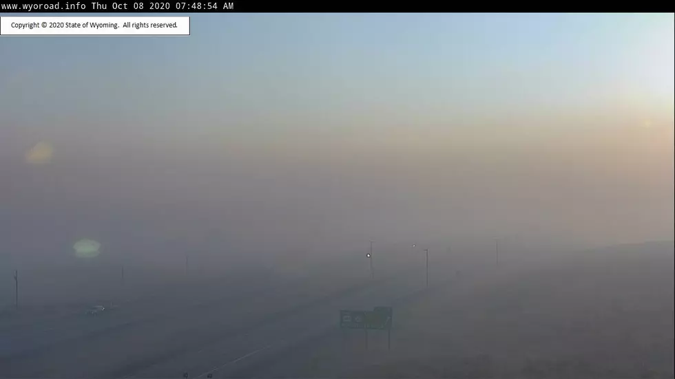 Mullen Fire Smoke Causing Poor Visibility On Interstate 80