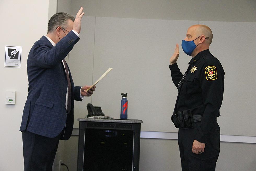 Cheyenne's New Police Chief Sworn In