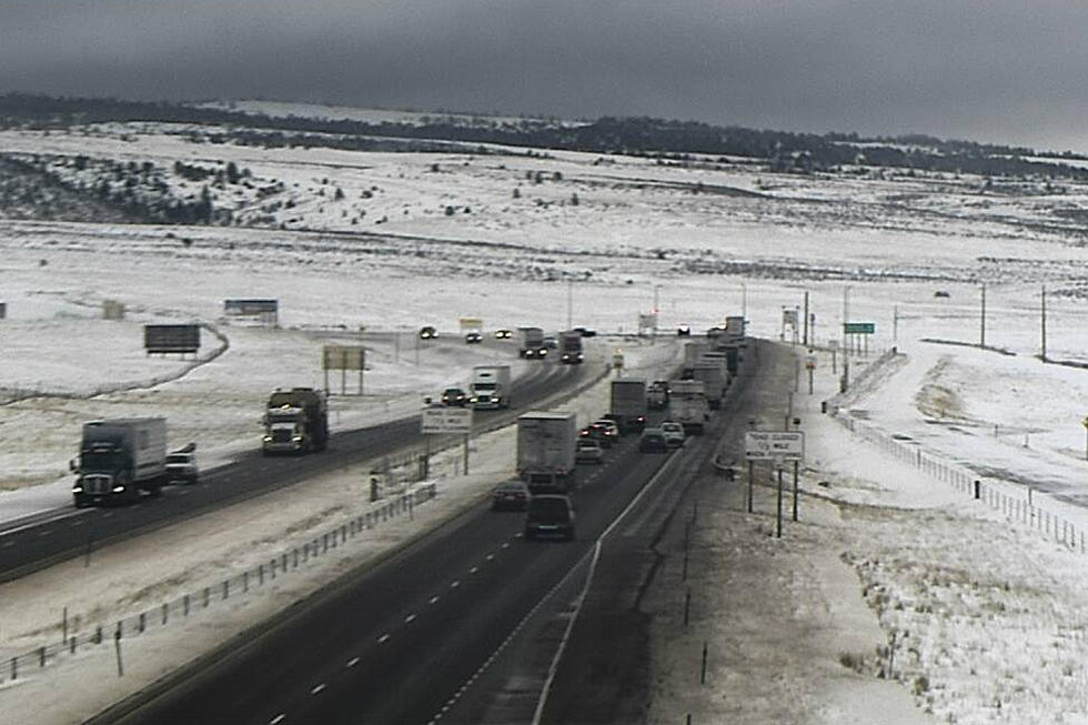 Winter Conditions, Crashes Close Stretch of I-80 in SE Wyoming
