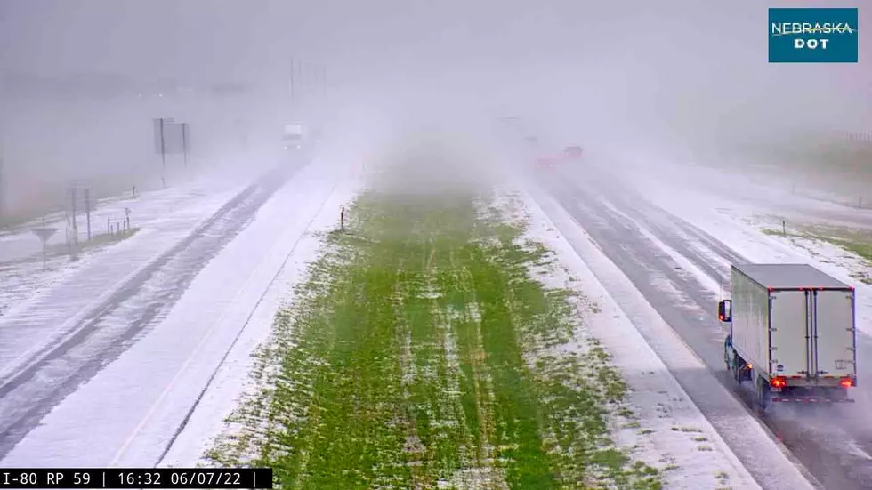 Check Out This Video Of Tuesday Hail Storm in Sidney, Nebraska