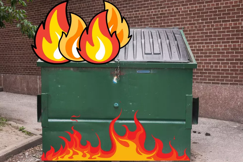 Cheyenne Firefighters Put Out Dumpster Fire