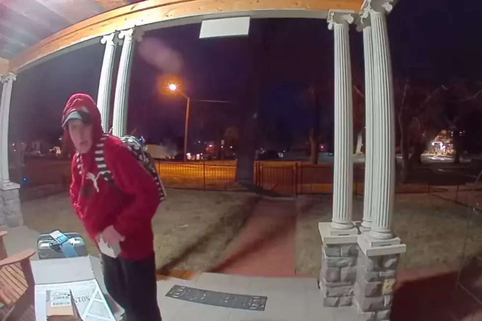 Cheyenne Police Looking for Porch Pirate Caught on Camera