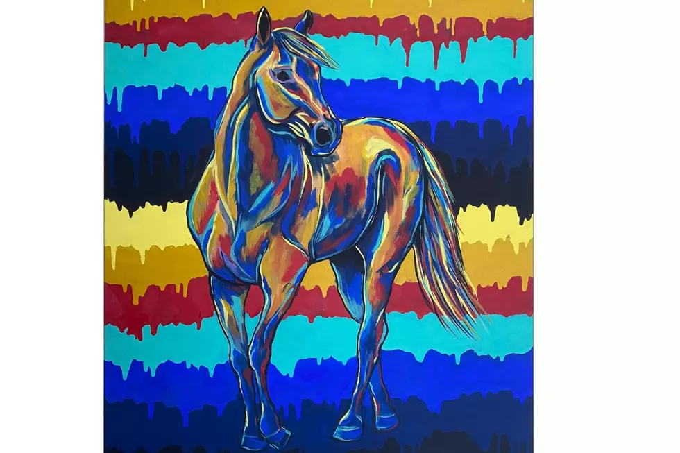There's a Story Behind This Montana Horse Painting