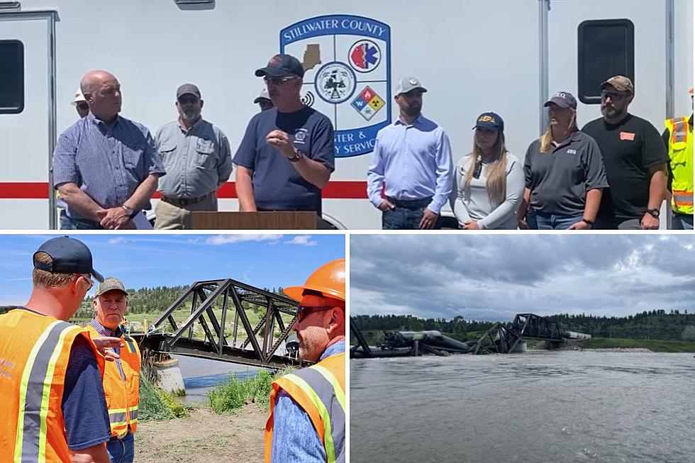 Montana Gov, Fire Chief Give Latest Update on Rail Bridge Collapse