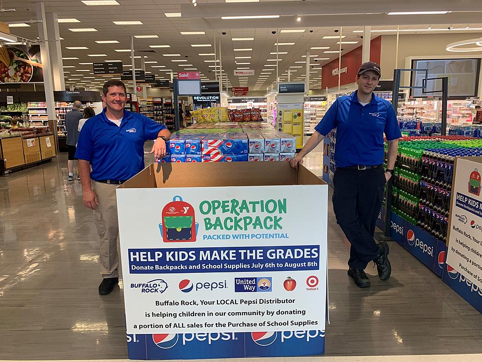 Buffalo Rock, Target Join with Operation Backpack in Tuscaloosa