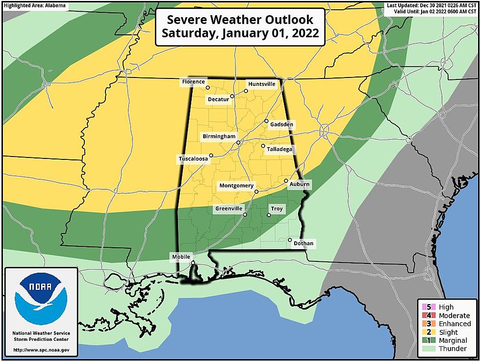 More Potential Severe Weather is on the Way for Central Alabama