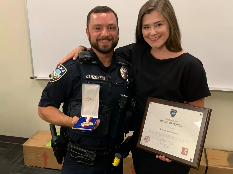 UAPD Officer Receives "Medal of Honor" for Saving Woman 