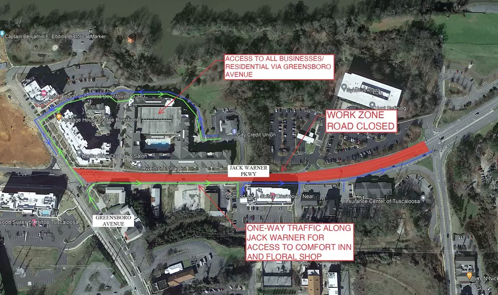 Portion of Jack Warner Parkway to Close Through End of 2022