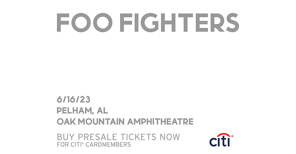 Foo Fighters Announce 3 New Shows, Including June Stop in Alabama