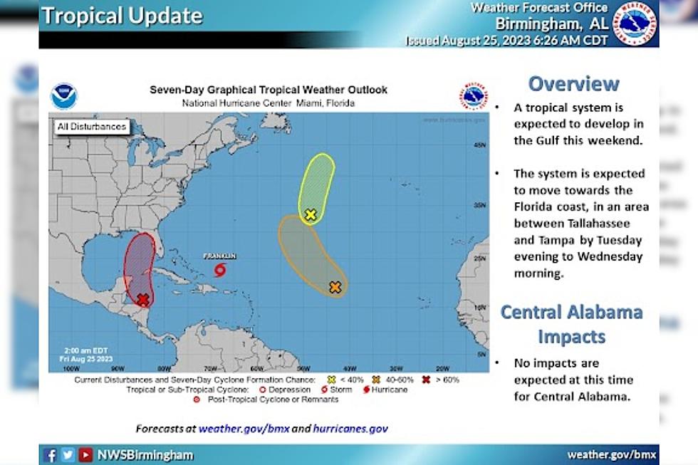 Saturday Storm Update in the Gulf