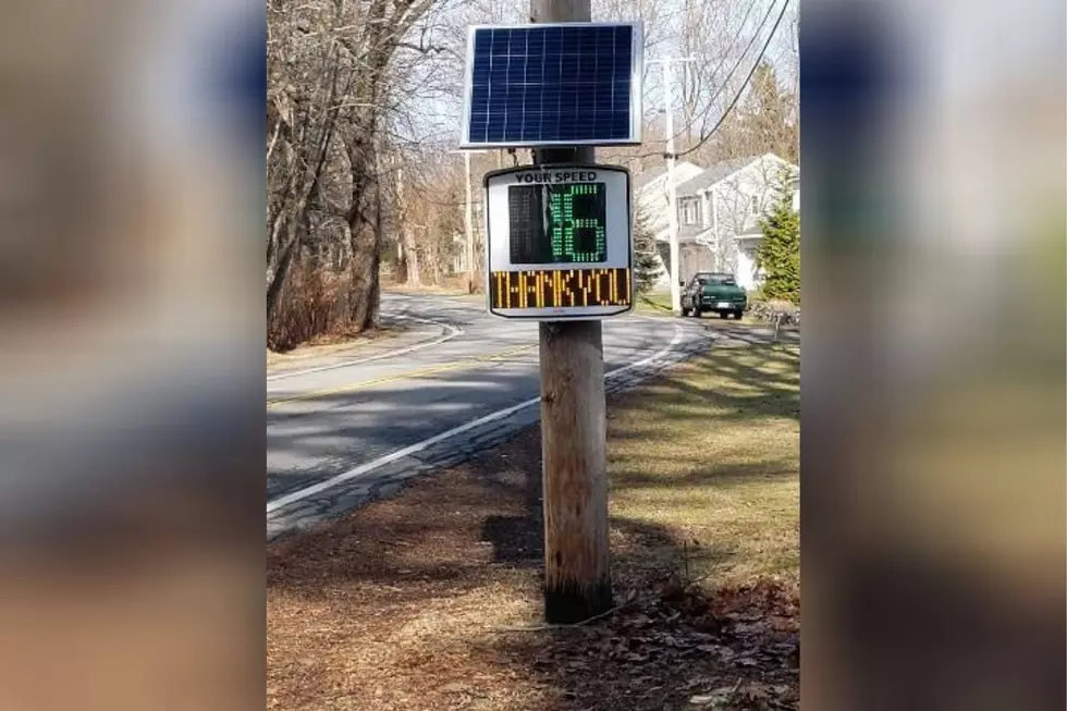LOOK: New Speed Limit Sign In Rye Communicates With Drivers