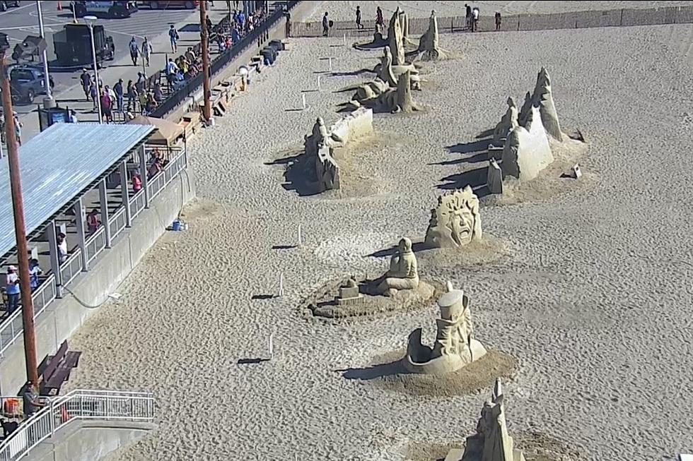 Hampton Beach, NH Sand Sculpture Classic Names Winners