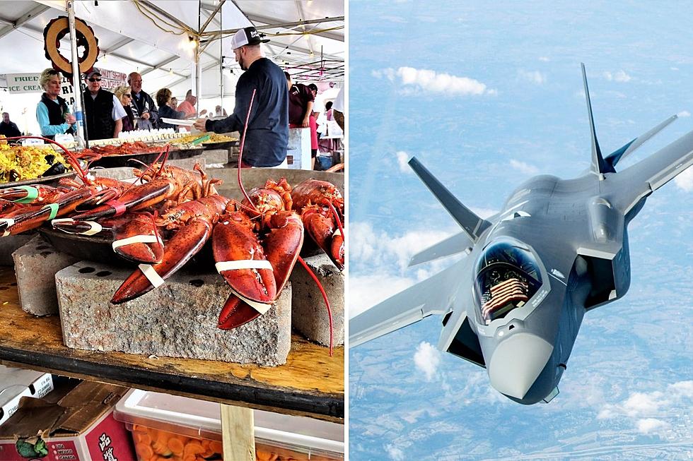 Nothing but Sunshine on Seacoast for Air Show and Seafood Festival
