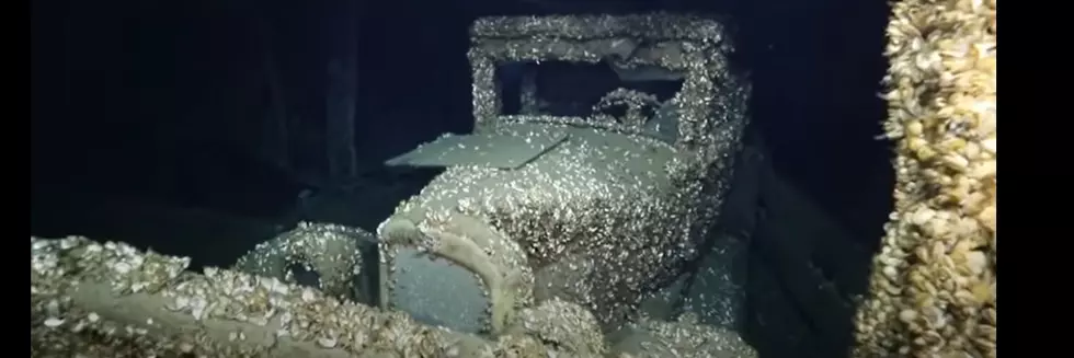 Old 1927 Chevrolet Coupe Found Intact in Lake Huron Shipwreck