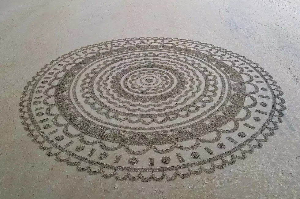 This Ogunquit, Maine Beach Was Decorated With a Massive Mandala