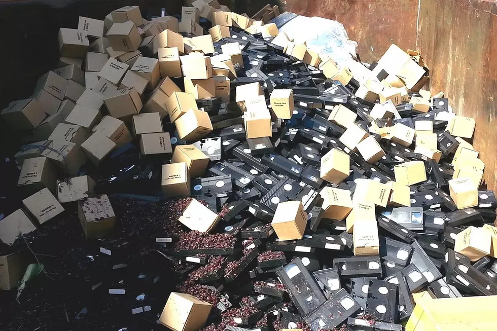 There Once Was a Dumpster Full of Matrix VHS Tapes Discovered in Massachusetts