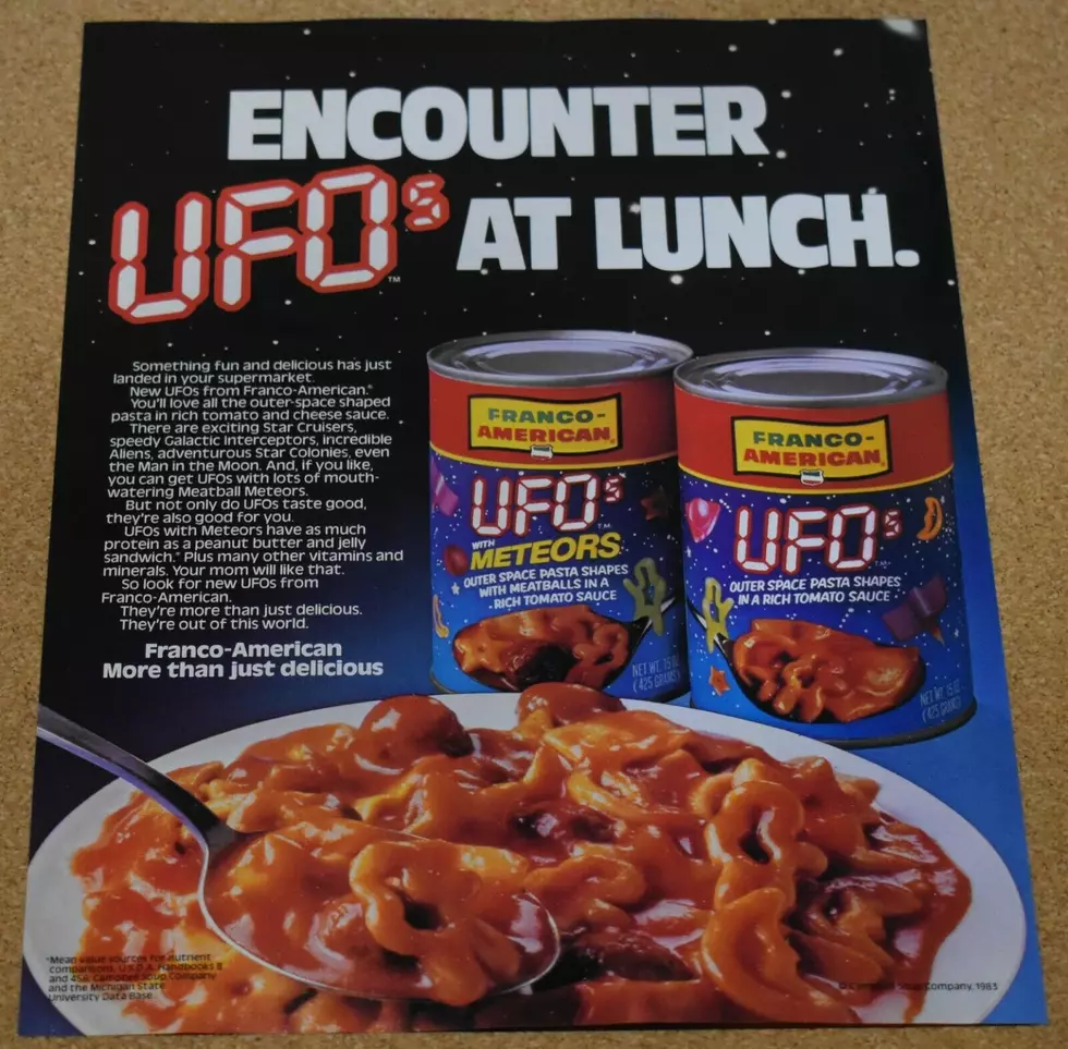 Take Me To Your Eater: UFO-Shaped Pasta Was a Thing in the 80s