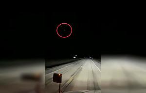 Intriguing Video Footage of a UFO Over a Wyoming Highway