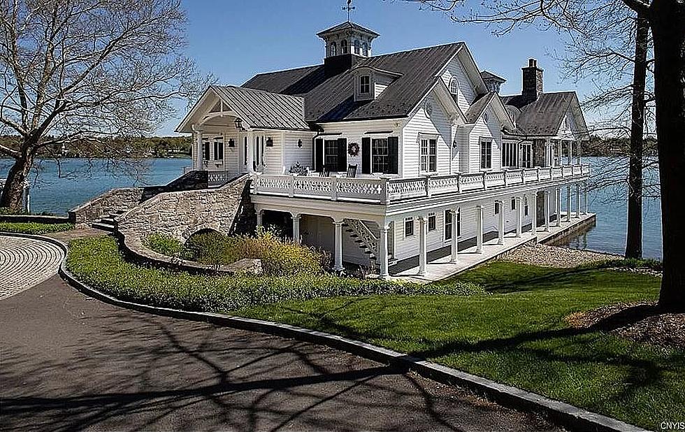 This $15 Million Lakefront Home Near Syracuse, New York Has Its Own Underground Tunnel
