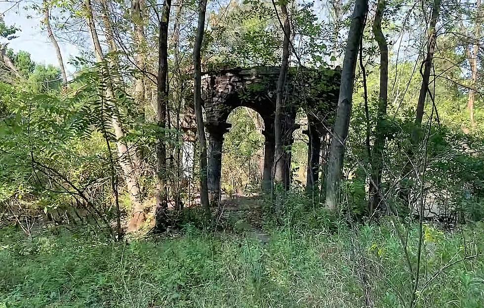 Hartford Castle is an Abandoned Ruin in the Illinois Woods Near the Mississippi River