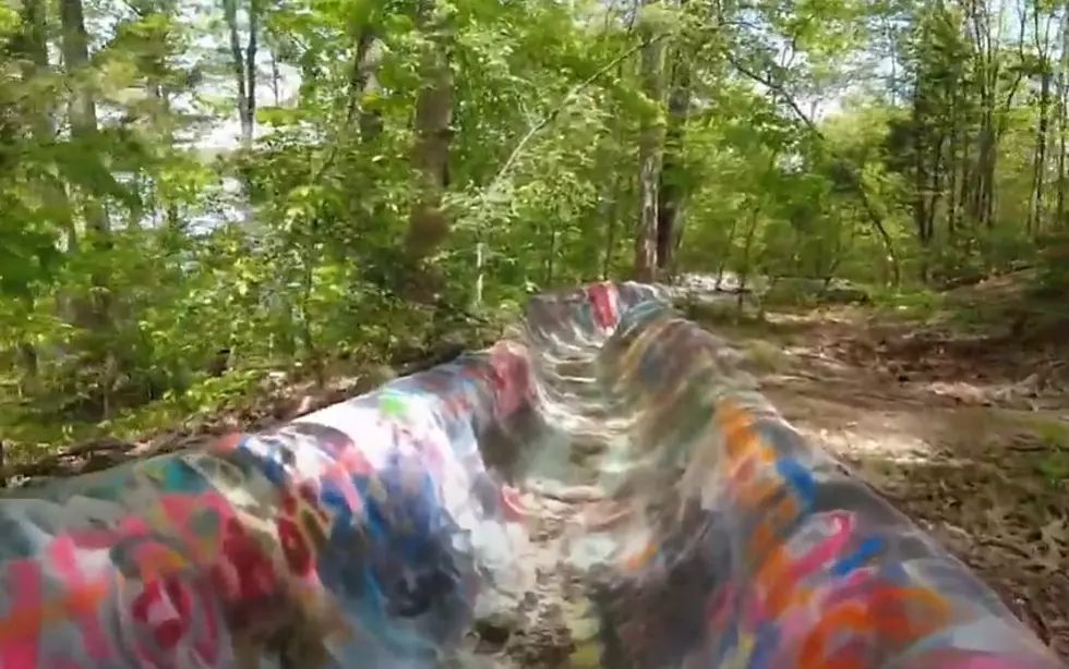 There’s a Long Abandoned Waterslide Lost in the Woods Near Bloomington, Indiana