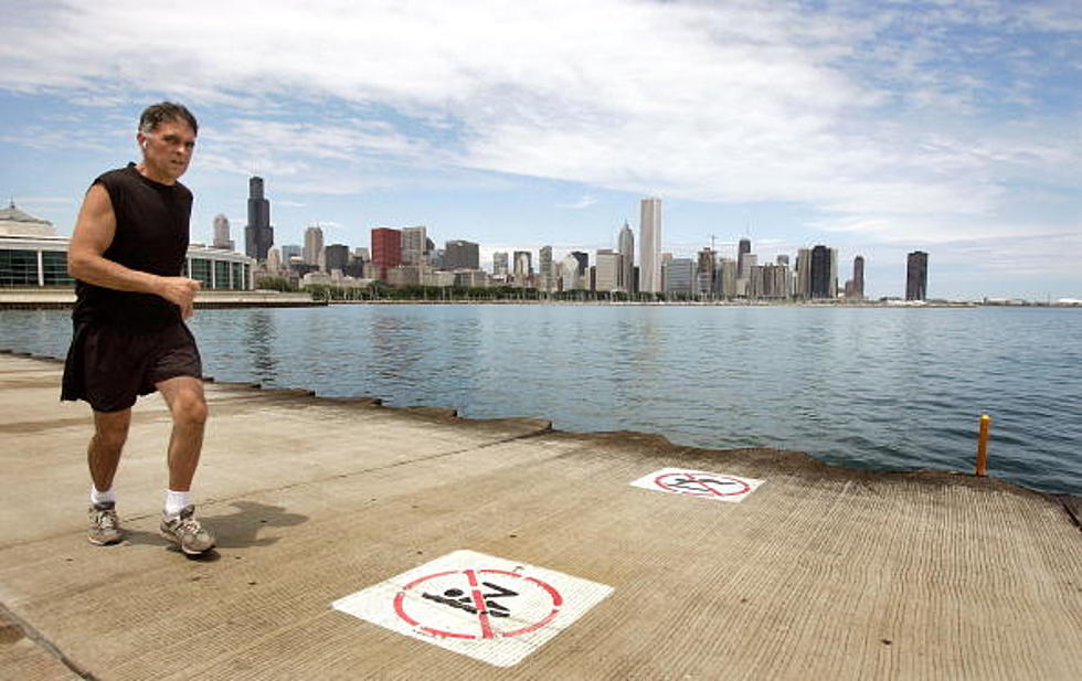 Lake Michigan Takes On Cyclists And Pedestrians [VIDEO]