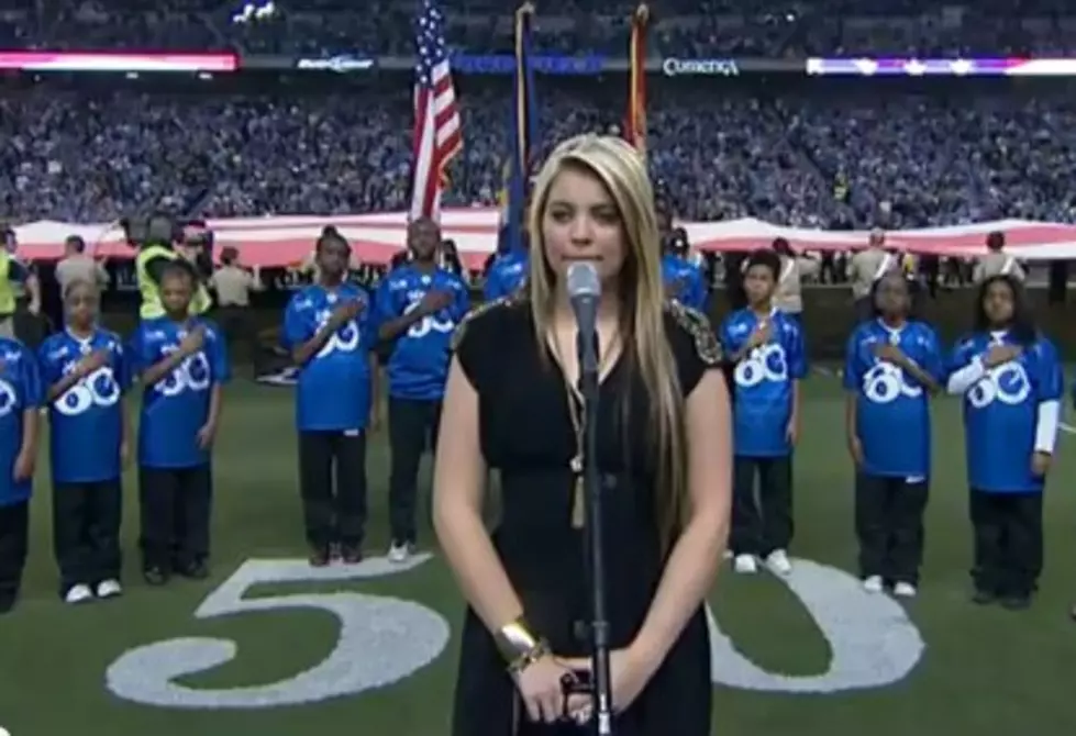 Lauren Alaina&#8217;s National Anthem Flub [VIDEO]