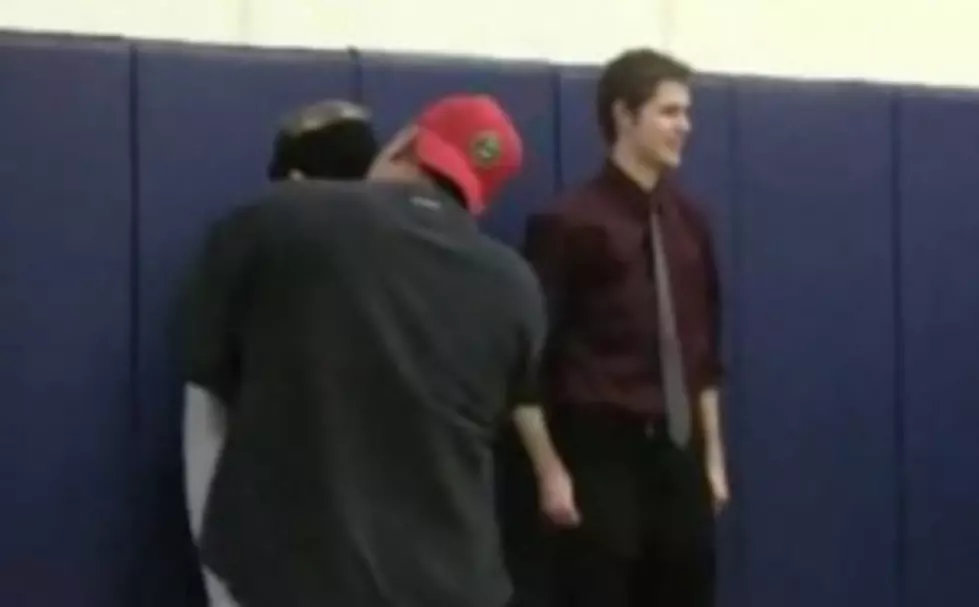 Parents Lock Lips With Their Kids In Strange School Pep Rally! [VIDEO]