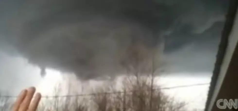 Woman Prays As Tornado Approaches